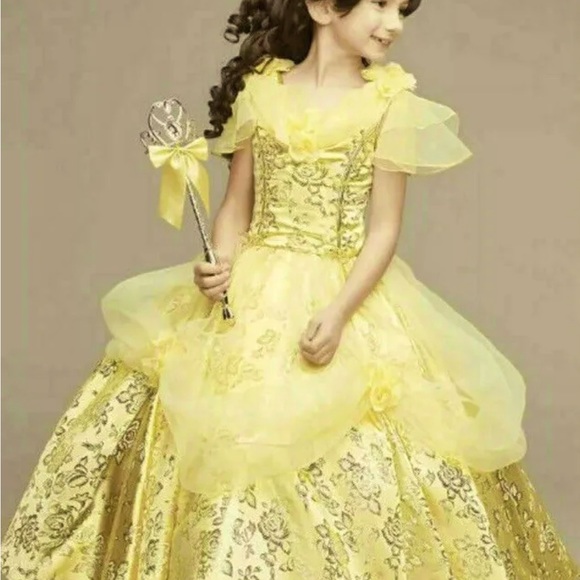 Disney Ultimate Belle Gown from Chasing Fireflies size 14 New - Picture 2 of 2